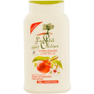 Le Petit Olivier | Gel de dus cu nectarine si flori de migdale 250ml