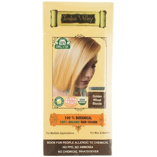 Indus Valley | Vopsea de par ecologica , Golden Blond 120g