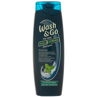 Wash&Go | For Men | Sampon Menthol Full Strong 400ml