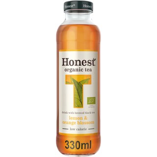 Honest Fields | Ceai organic cu lamaie si flori de portocal 0.33l