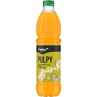 Cappy Pulpy | Bautura racoritoare necarbogazoasa cu suc de piersici, portocale si ananas 1.5L