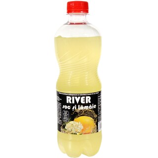River | Bautura racoritoare carbogazoasa cu aroma de soc si lamaie 500ml