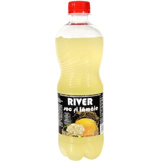 River | Bautura racoritoare carbogazoasa cu aroma de soc si lamaie 500ml