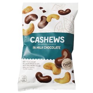 Emma | Nuci caju in ciocolata cu lapte 150g