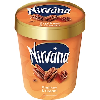 Nirvana | Inghetata Pralines & Cream 360g