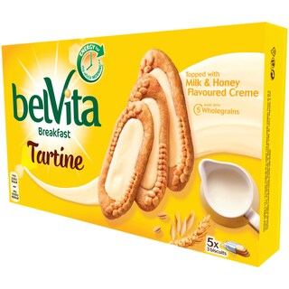 BelVita Breakfast | Tartine | Tartine cu lapte si miere 250g