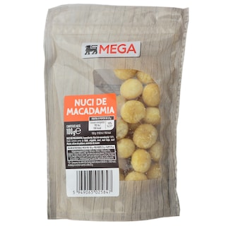 MEGA | Nuci de macadamia  100g