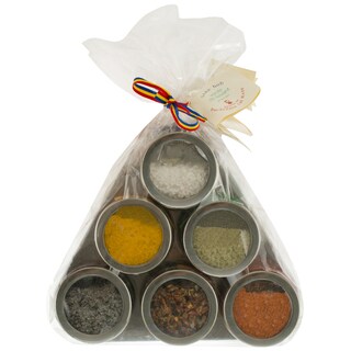 Bucataria lui Radu | Suport triunghi cu 6 cutii de sare 5x100g+1x40g