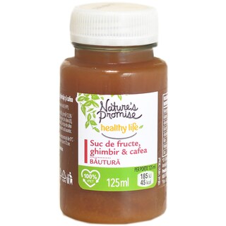 Nature's Promise Healthy Life | Suc de fructe, ghimbir si cafea  125ml