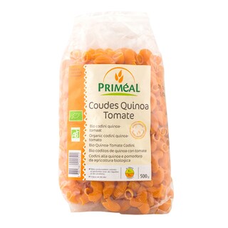 Primeal | Paste bio Coudes Quinoa Tomate 500g