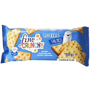 Fine Crunchy | Biscuiti crocanti, sarati 100g