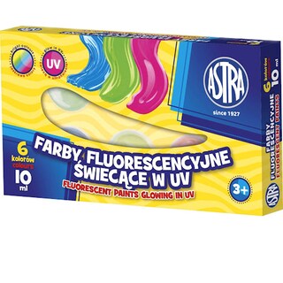 Astra | Tempera fluorescenta 10ml 6 culori