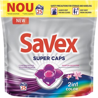 Savex | Detergent 2in1 Color, 25 capsule