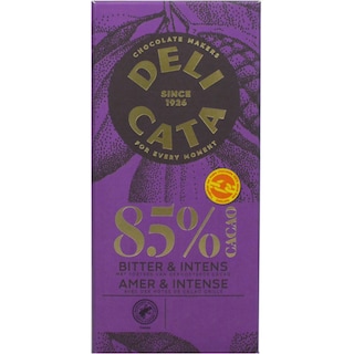 Delicata | Ciocolata neagra cu 85% cacao  100g