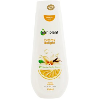 Elmiplant | Gel de dus lamaie si vanilie 750ml