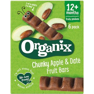 Organix | Batoane ecologice din curmale si mere 6x17g