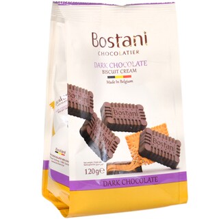 Bostani | Ciocolata ciocolata neagra, crema de biscuiti cu unt 120g