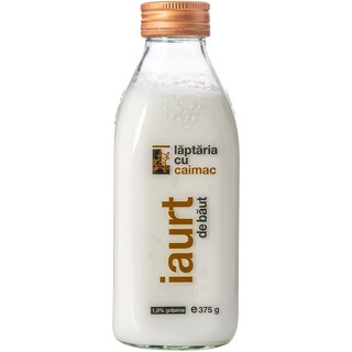 Laptaria cu caimac | Iaurt de baut 1.9% grasime 375g