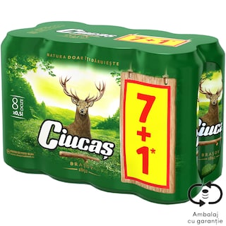 Ciucas | Bere blonda 7+1 x 0.5L