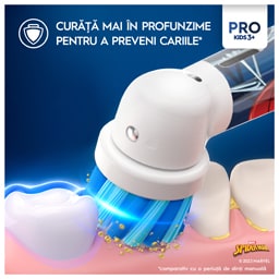 Oral-B | Periuta de dinti electrica Pro Kids Spiderman