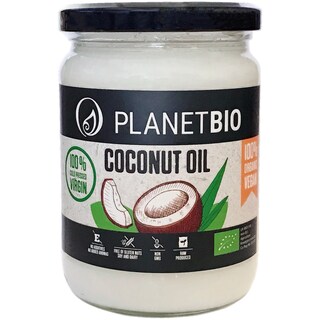 PlanetBIO | Ulei de cocos 100% organic 500g