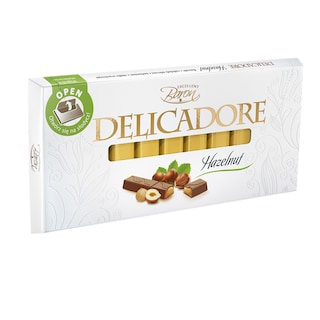 Delicadore | Ciocolata cu crema de alune 200g