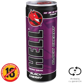 Hell | Energy | Bautura energizanta Black Cherry 250ml
