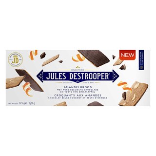 Jules Destroopers | Biscuiti cu migdale si ciocolata belgiana 125g