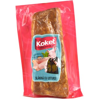Koket | Slanina cu usturoi