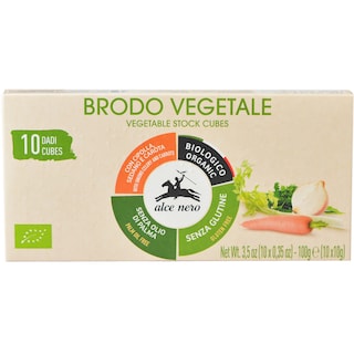 Alce Nero | Cuburi instant vegetale pentru supa eco 100g