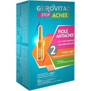 Gerovital | Stop Acnee | Fiole antiacnee 10x2ml