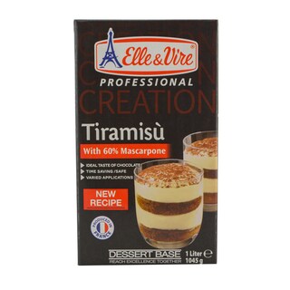 Elle&Vire | Preparat lichid sterilizat UHT pentru Tiramisu 1l
