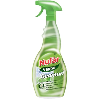 Nufar | Verde | Solutie pentru geamuri cu extract de musetel 500ml