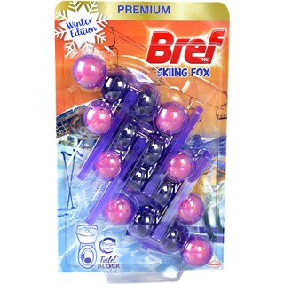 Bref | Color Aktiv | Odorizant toaleta Skiing fox 4x50g