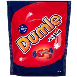 Dumle | Caramele invelite in ciocolata cu lapte 120g