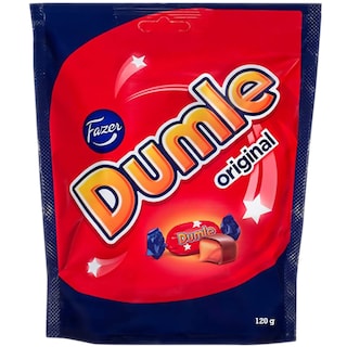 Dumle | Caramele invelite in ciocolata cu lapte 120g