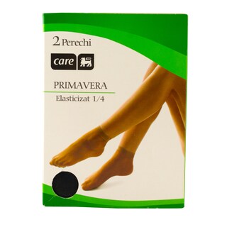 Care | Sosete 1/4 Primavera 15DEN, Culoare bej Visone 2 perechi