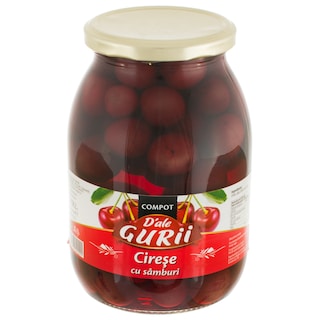 D'ale Gurii | Compot de cirese 1020g