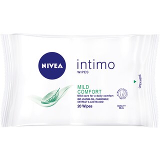 Nivea | Intimo | Servetele umede 20 bucati pentru igiena intima