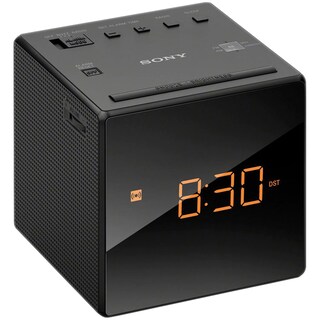 Sony | Radio cu ceas ICF-C1, negru
