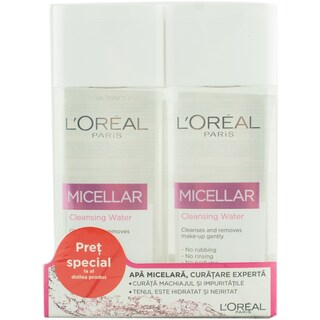 L'Oreal Paris | Pachet cu solutie micelara 2x200ml