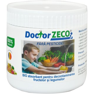 Doctor Zeco | Bio absorbant pentru decontaminarea fructelor si legumelor 150g