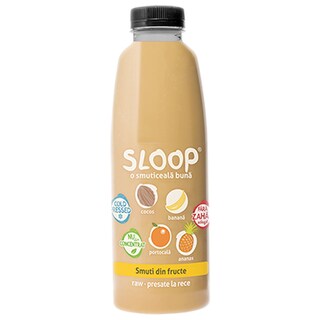 Sloop | Smuti cu cocos si ananas 750ml