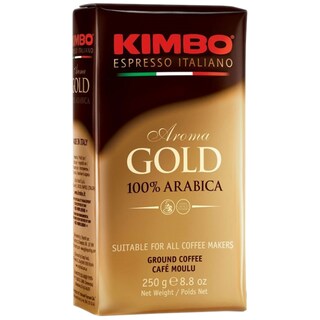 Kimbo | Aroma Gold | Cafea macinata si prajita 250g