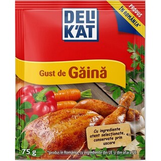 Delikat | Baza pentru mancaruri cu gust de gaina 75g