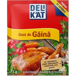 Delikat | Baza pentru mancaruri cu gust de gaina 75g