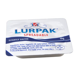 Lurpak | Specialitate tartinabila sarata cu unt si grasimi vegetale 80% 100x10g