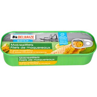 Delhaize | Macrou file cu mustar 169g