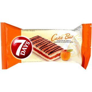 7Days | Prajitura cu umplutura de caise si aroma de vanilie 30g