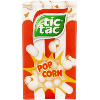 Tic tac | Dropsuri cu aroma de popcorn 49g